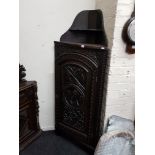 VICTORIAN GOTHIC CORNER CABINET