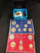BOX COINS + 2 COIN SETS
