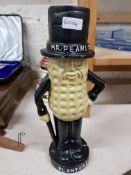 CAST IRON MR PEANUT PLANTERS