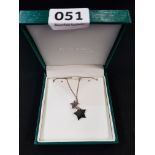 SILVER STAR NECKLACE