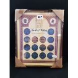 ROYAL WEDDING FRAMED MINT COIN SET