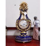 FRANKLIN MINT REPRODUCTION CLOCK IN THE FRENCH STYLE