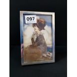 ANTIQUE SILVER PHOTO FRAME