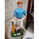 CAST IRON CRICKETER