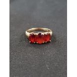 9 CARAT GOLD GARNET