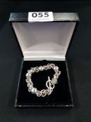 SILVER BALL BRACELET