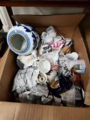 BOX OF DELPHT AND CHINA ETC