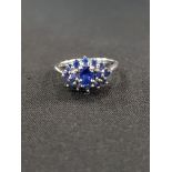 9 CARAT GOLD SAPPHIRE RING