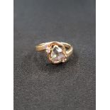 9 CARAT GOLD MYSTIC TOPAZ RING