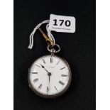 ANTIQUE SILVER POCKET WATCH