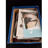 BOX OF POSTCARDS