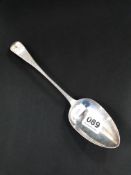 SILVER SERVING SPOON 25CMS DUBLIN 1811 BY M.WEST 77.3G