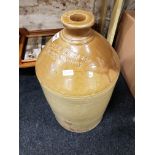 LARGE STONEWARE LONDONDERRY FLAGAN