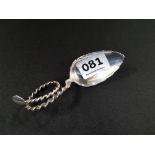 CONINENTAL SILVER CADDY SPOON