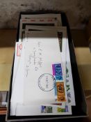 BOX OF FIRST DAY COVERS