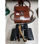 CARL ZEISS 8X30 BINOCULARS AND CASE