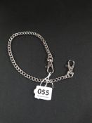 RARE ROYAL ULSTER CONSTABULARY CHROME CELL KEYS LANYARD/CHAIN