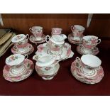 LARGE ROYAL ALBERT TEASET LADY CARLISLE11