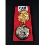 ROYAL IRISH FUSILIERS BUSBY BADGE (SOLD AS SEEN)