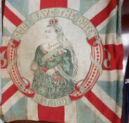 ORIGINAL QUEEN VICTORIA FLAG