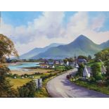 OIL ON CANVAS - MOURNES - WM YEARMAN