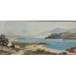 WATERCOLOUR MULROY BAY - R.HILL