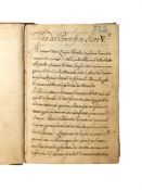 Ɵ Vita del Pontefice Sisto V, in Italian, manuscript on paper [Italy, seventeenth century]