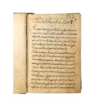 Ɵ Vita del Pontefice Sisto V, in Italian, manuscript on paper [Italy, seventeenth century]