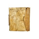 Ɵ Portable legal formulary, in Latin and Italian, manuscript on paper [Italy, seventeenth century]