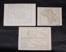 Ɵ MAPS: AFRICA. a group of three maps. (1764 - 1790). (3)