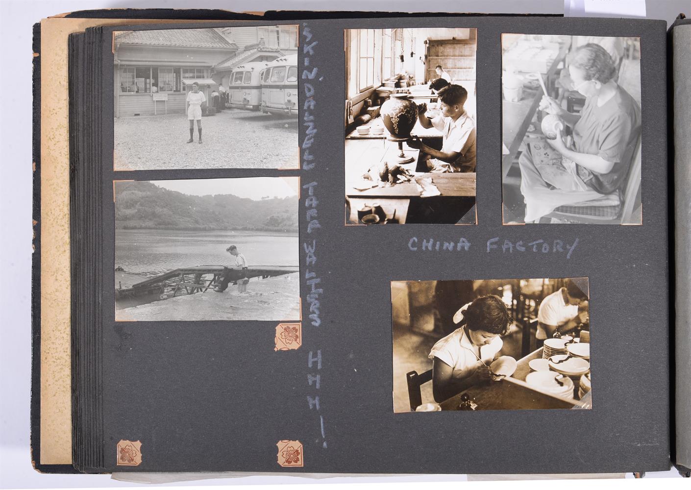 ALBUM: An album of over 100 photographs, Malta, Yemen, Hong Kong, Korea, (1951-53).