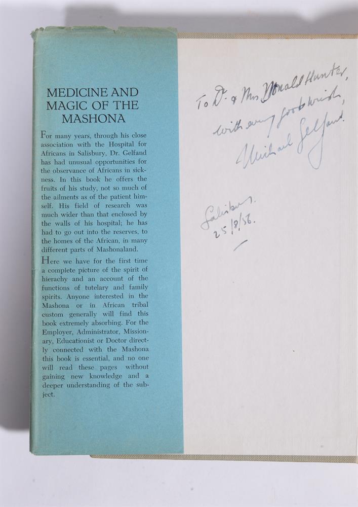 Ɵ GELFAND, M. Medicine and Magic of the Mashona, Presentation copy,1956, and others. (5) - Image 2 of 2