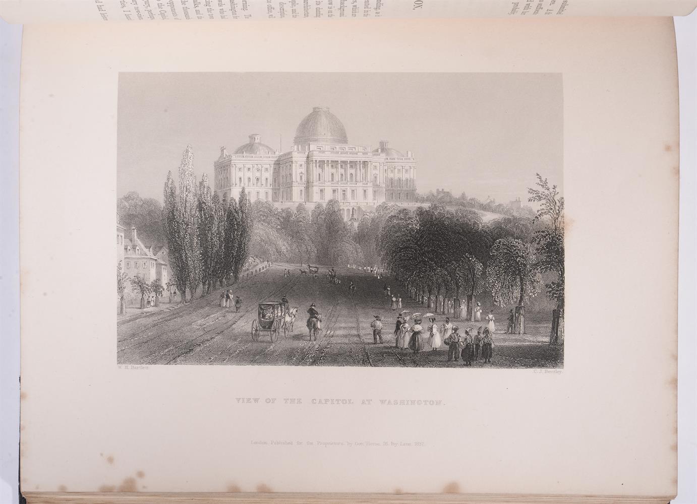 Ɵ WILLIS, Nathaniel Parker. American Scenery . . . George Virtue, London, 1840. 2 vols. - Image 5 of 6