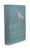 Ɵ HUNT, John. The Ascent of Everest, SIGNED by twelve team members. Hodder & Stoughton, 1953.