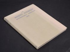 Ɵ SHIPTON, E.. The Mount Everest Reconnaissance Expedition1951. SIGNED. 1952.