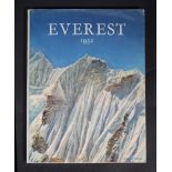 Ɵ ROCHE, Andre. Everest 1952. SIGNED by Tenzing Norgay, and two team members, Jeheber,1952.