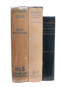Ɵ MOUNT EVEREST: Three Works: first editions, 1902-1937.