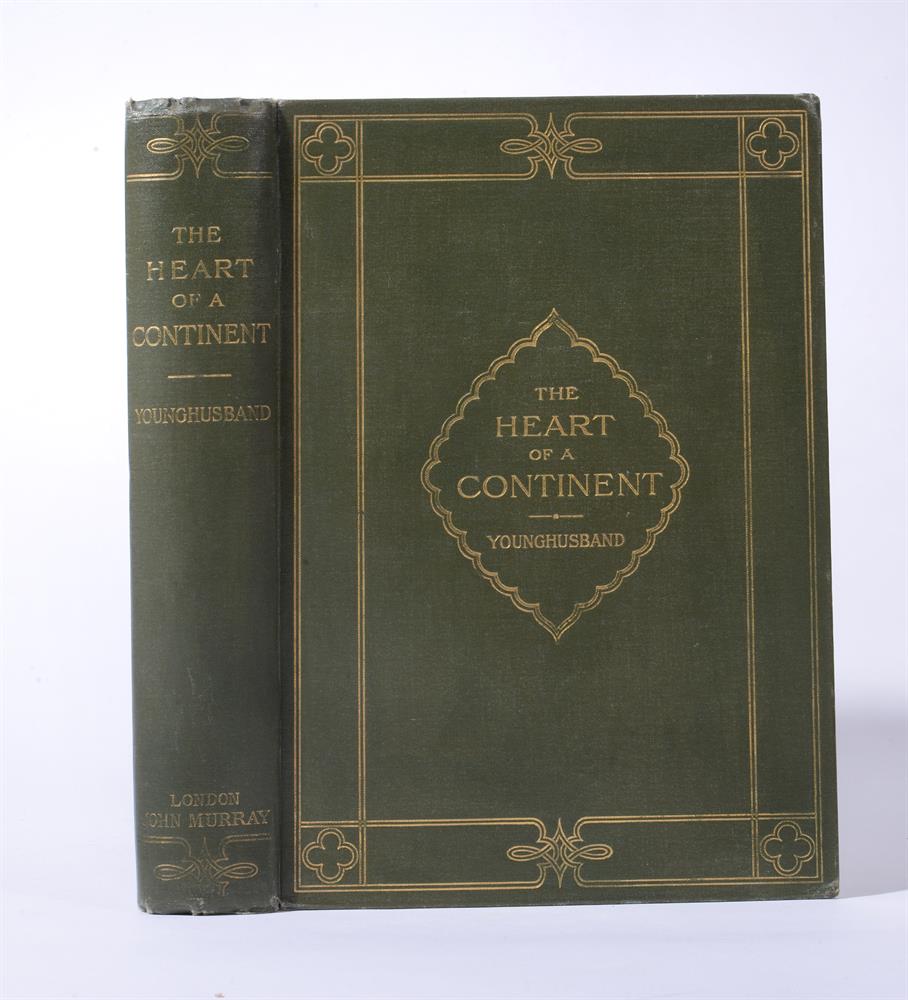 Ɵ YOUNGHUSBAND, F. (1963-1942) The Heart of a Continent, first edition, London: John Murray, 1896.