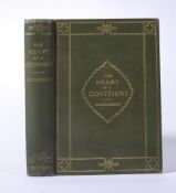 Ɵ YOUNGHUSBAND, F. (1963-1942) The Heart of a Continent, first edition, London: John Murray, 1896.