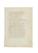 Ɵ Terence, Heauton Timorumenos, in the humanist script of Giuliano di Antonio of Prato