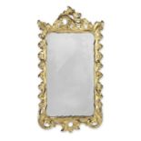 A George II style giltwood mirror