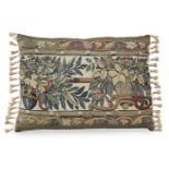 A 17th century tapestry cushion