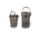 A 19th century leather fire bucket (2)