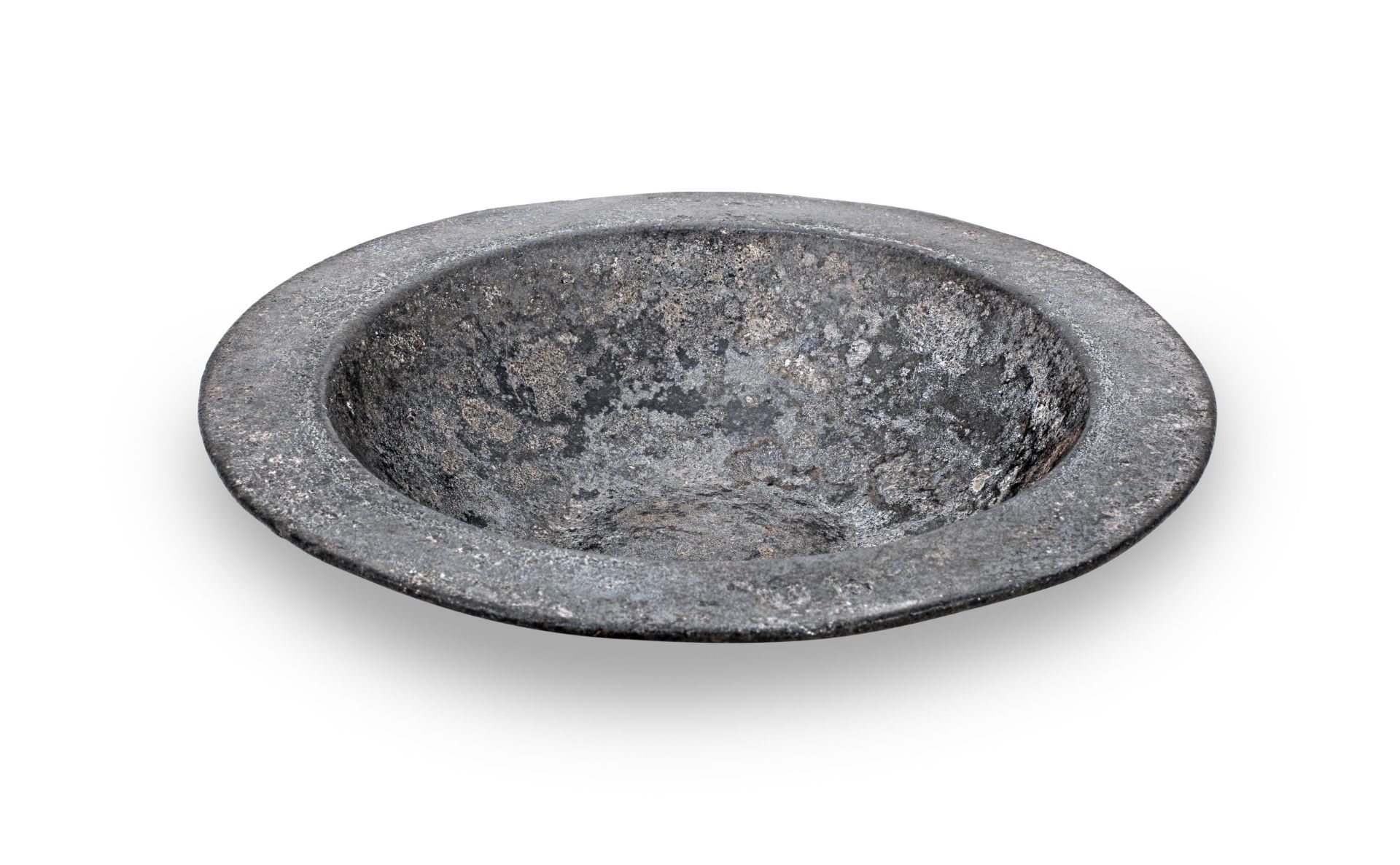 A rare Henry VIII pewter bowl, circa 1530