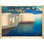 Charles William Bartlett (British, 1860-1940) A group of seven views in India five at 26.3 x 38.4...