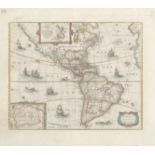 HONDIUS (HENRICUS) [CONTINENTS] America noviter delinieata; Asia recens summa cura delineata; Afr...