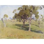 William Dunn Knox (Australian, 1880-1945) 'The Home Paddock'