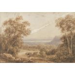 Attributed to Samuel Augustus Perry (London 1787-1854 Australia) A view believed to be towards th...