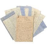 RIGBY (CHRISTOPHER PALMER) - ANGLO-PERSIAN WAR & ZANZIBAR Series of twenty six autograph letters ...