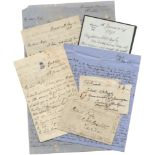 SPEKE (JOHN HANNING) Correspondence and papers retained by Christopher Palmer Rigby, British Cons...